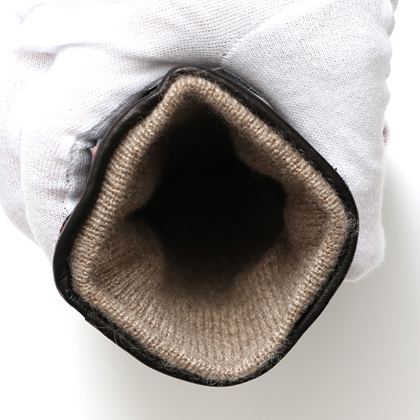  ハリスツイード 手袋 メンズ スマホ カシミヤ カシミア 日本製 ベルト付き 国産 本革 皮 レザー レッド ワイン 赤色 通勤 通学 彼氏 旦那 夫 息子 誕生日 クリスマス プレゼント 冬 グローブ ブランド KURODA(クロダ)