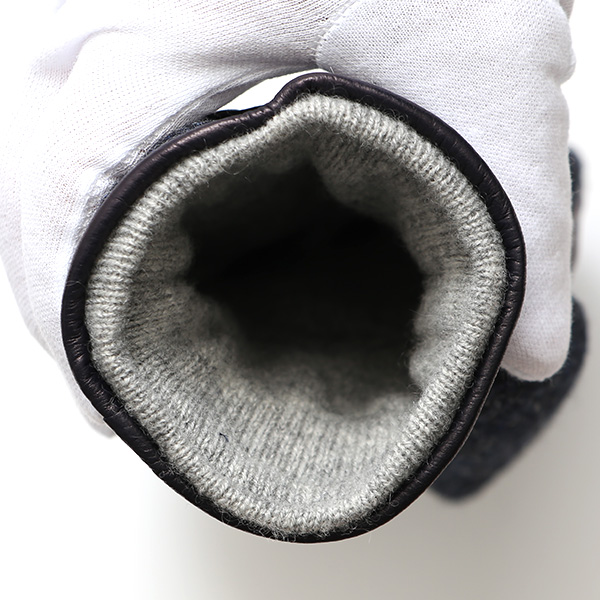  ムーン MOON 手袋 メンズ スマートフォン対応 カシミヤ レザー ベルト付き 日本製 革手袋 防寒 ブルー ネイビー 青色 男性用 紳士 暖かい カシミア グローブ イタリーラム 羊革 導電 皮 国産 ブランド KURODA(クロダ)