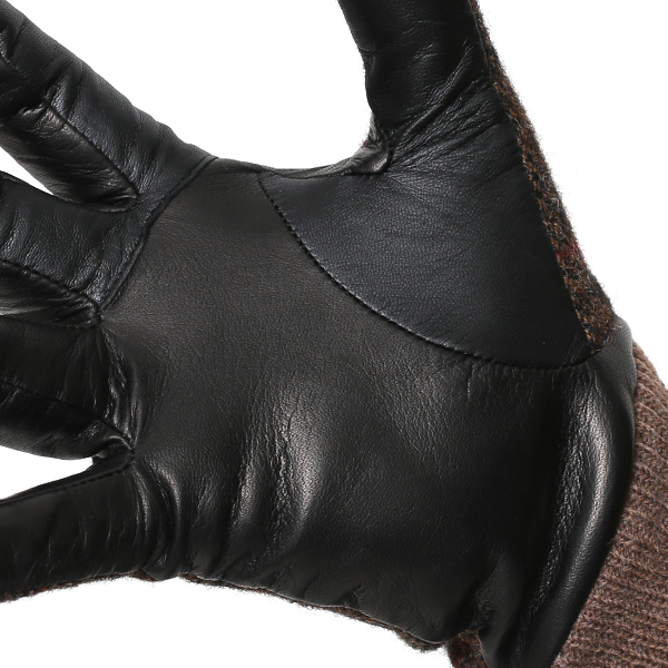  ムーン 手袋 メンズ スマホ MOON カシミヤ イタリアラム レザー 羊革 タッチパネル 導電 革 ブラウン 茶 茶色 男性 彼氏 夫 旦那 誕生日 クリスマス プレゼント 通勤 通学 日本製 国産 ブランド KURODA(クロダ)