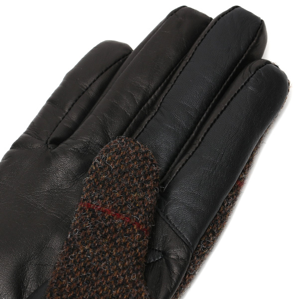  ムーン 手袋 メンズ スマホ MOON カシミヤ イタリアラム レザー 羊革 タッチパネル 導電 革 ブラウン 茶 茶色 男性 彼氏 夫 旦那 誕生日 クリスマス プレゼント 通勤 通学 日本製 国産 ブランド KURODA(クロダ)