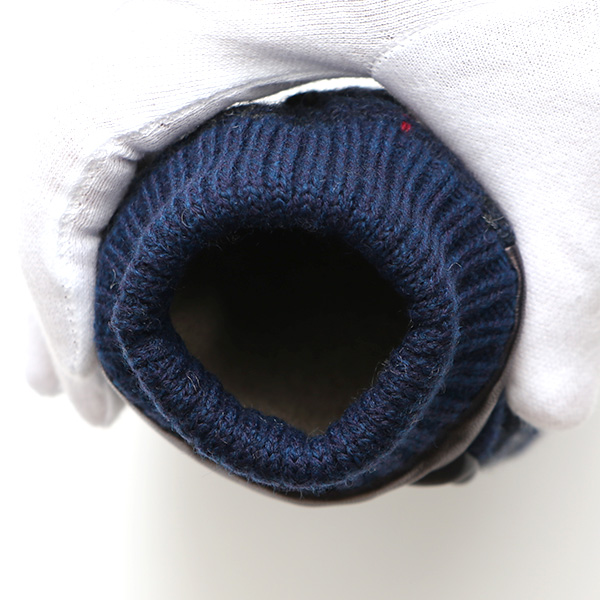  ムーン 手袋 メンズ スマホ MOON カシミヤ イタリアラム レザー 羊革 タッチパネル 導電 革 ブルー ネイビー 青色 男性 彼氏 夫 旦那 誕生日 クリスマス プレゼント 通勤 通学 日本製 国産 ブランド KURODA(クロダ)