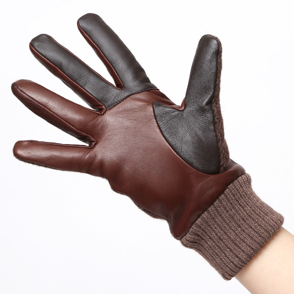  ハリスツイード 手袋 レディース スマホ カシミヤ 日本製 リブ付き グローブ 本革 イタリーラム 革 ブラウン 茶 茶色 Harris Tweed 女性 カシミア 皮 グローブ 彼女 妻 冬 プレゼント ブランド 国産 KURODA(クロダ)