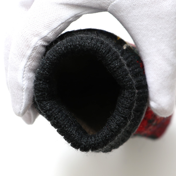  ハリスツイード 手袋 レディース スマホ カシミヤ 日本製 リブ付き グローブ 本革 イタリーラム 革 レッド ワイン 赤色 Harris Tweed 女性 カシミア 皮 グローブ 彼女 妻 冬 プレゼント ブランド 国産 KURODA(クロダ)