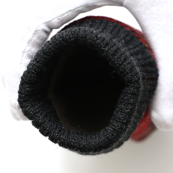  手袋 レディース スマホ ムーン MOON ツイード イタリアラム 羊革 カシミア裏地 暖かい 防寒 レッド ワイン 赤色 女性 婦人 通勤 通学 カジュアル ビジネス リブ付き 革グローブ ブランド 日本製 KURODA(クロダ)