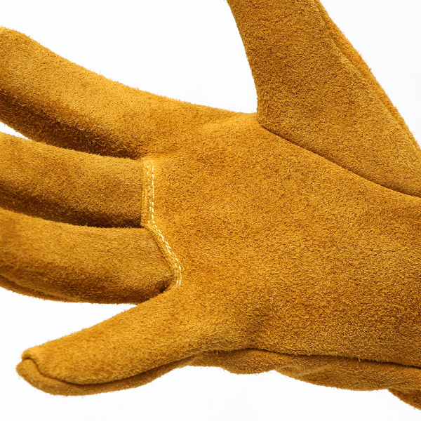  耐熱グローブ キャンプ 手袋 耐熱革手袋 アウトドア バーベキュー レザーグローブ 牛革 おすすめ イエロー 黄色 メンズ キャンプグローブ おしゃれ 焚き火 鍋つかみ 作業用 ペレック(PELLEK) KURODA(クロダ)