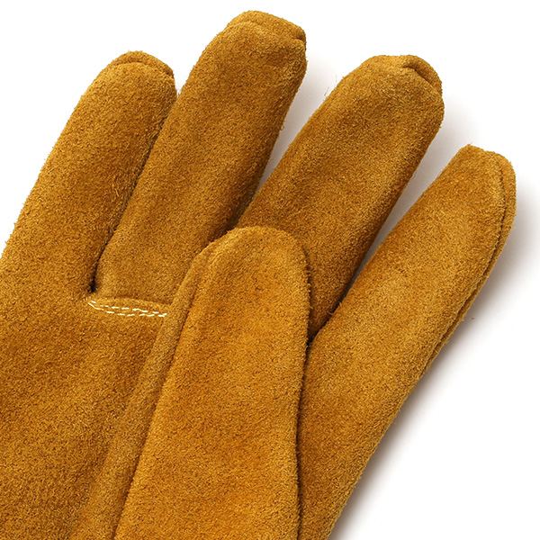  耐熱グローブ キャンプ 手袋 耐熱革手袋 アウトドア バーベキュー レザーグローブ 牛革 おすすめ イエロー 黄色 メンズ キャンプグローブ おしゃれ 焚き火 鍋つかみ 作業用 ペレック(PELLEK) KURODA(クロダ)