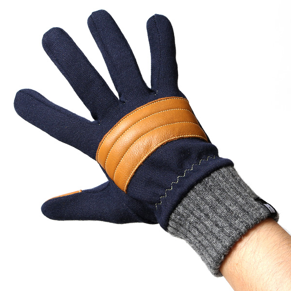  防刃グローブ 耐熱グローブ キャンプ 作業用 アウトドア 高強度 手袋 伸縮性 切れない 軍手 保護 ブルー ネイビー 青色 DIY おしゃれ かっこいい おすすめ 手袋 グローブ レザー 革 コンビ ペレック(PELLEK) KURODA(クロダ)
