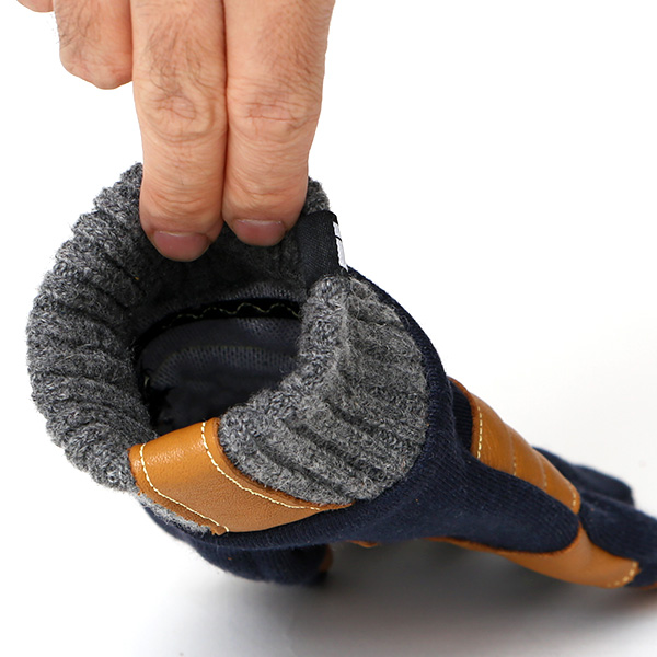  防刃グローブ 耐熱グローブ キャンプ 作業用 アウトドア 高強度 手袋 伸縮性 切れない 軍手 保護 ブルー ネイビー 青色 DIY おしゃれ かっこいい おすすめ 手袋 グローブ レザー 革 コンビ ペレック(PELLEK) KURODA(クロダ)