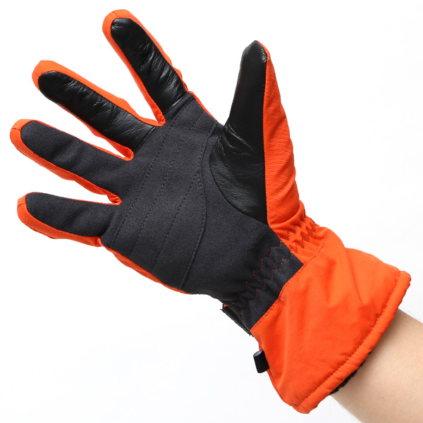  キャンプ 手袋 防寒 防寒手袋 防水 防風 撥水 冬 アウトドア 作業用 オシャレ グローブ 高品質 軍手 オレンジ 橙色 スマホ操作可能 手袋 メンズ 暖かい 裏起毛 登山 バイク 自転車 ペレック(PELLEK) KURODA(クロダ)