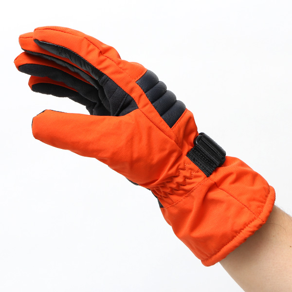  キャンプ 手袋 防寒 防寒手袋 防水 防風 撥水 冬 アウトドア 作業用 オシャレ グローブ 高品質 軍手 オレンジ 橙色 スマホ操作可能 手袋 メンズ 暖かい 裏起毛 登山 バイク 自転車 ペレック(PELLEK) KURODA(クロダ)