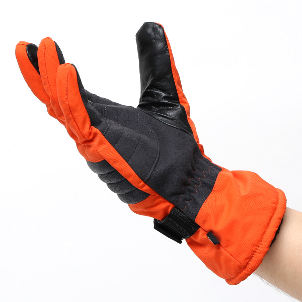  キャンプ 手袋 防寒 防寒手袋 防水 防風 撥水 冬 アウトドア 作業用 オシャレ グローブ 高品質 軍手 オレンジ 橙色 スマホ操作可能 手袋 メンズ 暖かい 裏起毛 登山 バイク 自転車 ペレック(PELLEK) KURODA(クロダ)