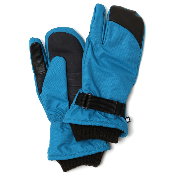 ペレック(PELLEK) ナイロン ミトン メンズ 手袋 ターコイズ