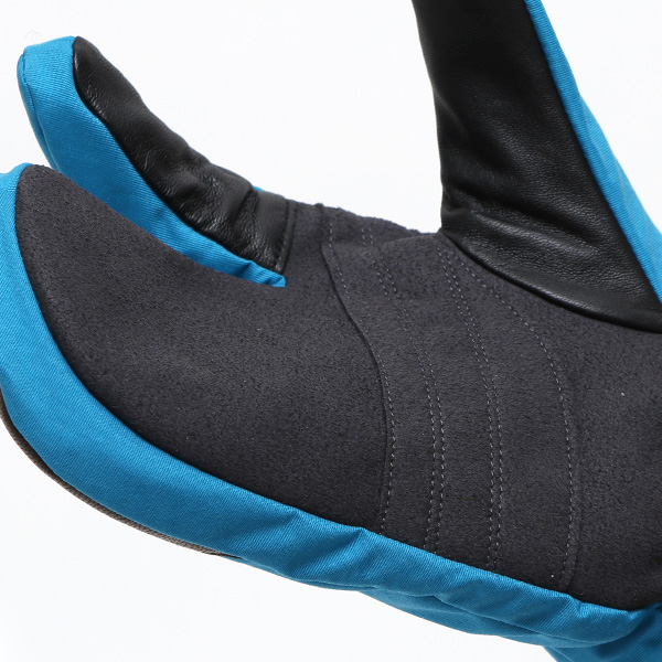  手袋 キャンプ アウトドア 防寒 スマホ操作可能 タッチパネル 防水 防風 撥水 グローブ 高品質 高級 ターコイズ ブルー ネイビー 青色 フィンガーレス手袋 メンズ ミトン 温かい 裏起毛 登山 作業用 冬 ペレック(PELLEK) KURODA(クロダ)