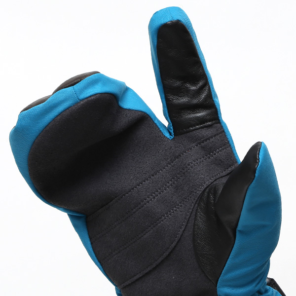  手袋 キャンプ アウトドア 防寒 スマホ操作可能 タッチパネル 防水 防風 撥水 グローブ 高品質 高級 ターコイズ ブルー ネイビー 青色 フィンガーレス手袋 メンズ ミトン 温かい 裏起毛 登山 作業用 冬 ペレック(PELLEK) KURODA(クロダ)