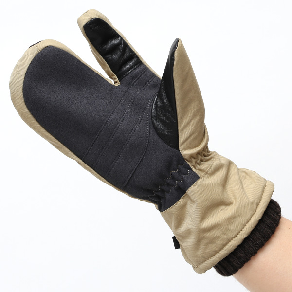  手袋 キャンプ アウトドア 防寒 スマホ操作可能 タッチパネル 防水 防風 撥水 グローブ 高品質 高級 ベージュ 肌色 フィンガーレス手袋 メンズ ミトン 温かい 裏起毛 登山 作業用 冬 ペレック(PELLEK) KURODA(クロダ)
