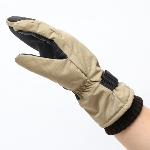  手袋 キャンプ アウトドア 防寒 スマホ操作可能 タッチパネル 防水 防風 撥水 グローブ 高品質 高級 ベージュ 肌色 フィンガーレス手袋 メンズ ミトン 温かい 裏起毛 登山 作業用 冬 ペレック(PELLEK) KURODA(クロダ)