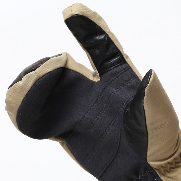  手袋 キャンプ アウトドア 防寒 スマホ操作可能 タッチパネル 防水 防風 撥水 グローブ 高品質 高級 ベージュ 肌色 フィンガーレス手袋 メンズ ミトン 温かい 裏起毛 登山 作業用 冬 ペレック(PELLEK) KURODA(クロダ)