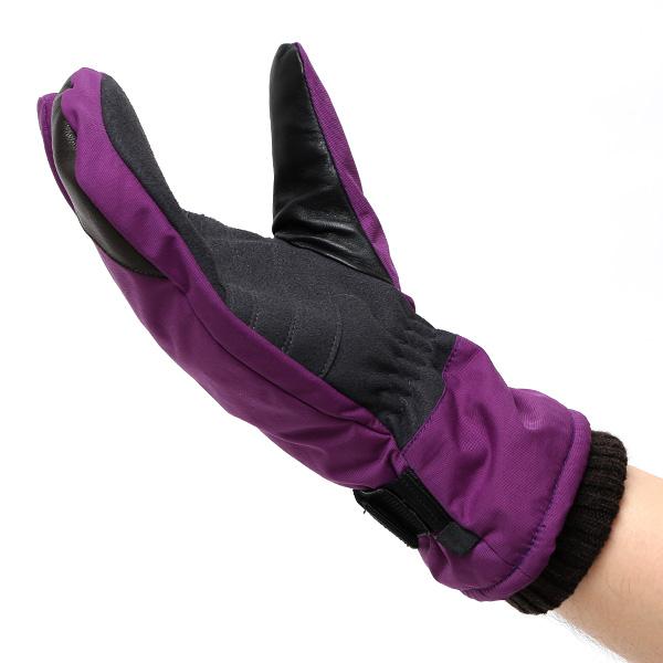  手袋 キャンプ アウトドア 防寒 スマホ操作可能 タッチパネル 防水 防風 撥水 グローブ 高品質 高級 パープル 紫色 フィンガーレス手袋 メンズ ミトン 温かい 裏起毛 登山 作業用 冬 ペレック(PELLEK) KURODA(クロダ)