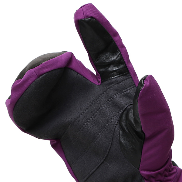  手袋 キャンプ アウトドア 防寒 スマホ操作可能 タッチパネル 防水 防風 撥水 グローブ 高品質 高級 パープル 紫色 フィンガーレス手袋 メンズ ミトン 温かい 裏起毛 登山 作業用 冬 ペレック(PELLEK) KURODA(クロダ)