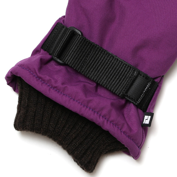  手袋 キャンプ アウトドア 防寒 スマホ操作可能 タッチパネル 防水 防風 撥水 グローブ 高品質 高級 パープル 紫色 フィンガーレス手袋 メンズ ミトン 温かい 裏起毛 登山 作業用 冬 ペレック(PELLEK) KURODA(クロダ)