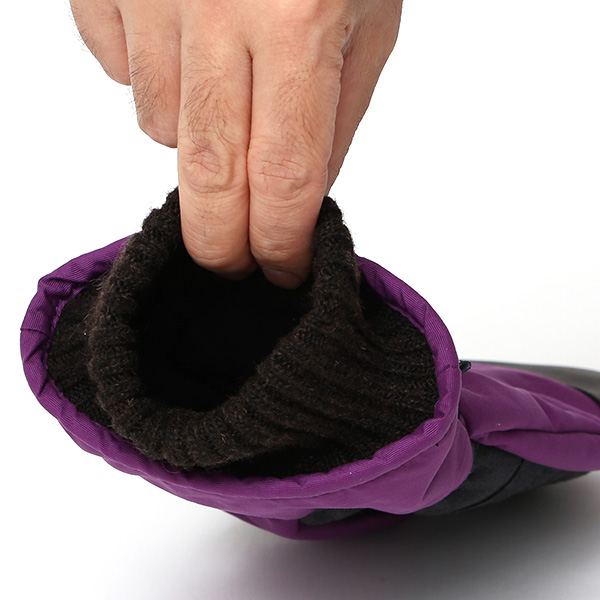  手袋 キャンプ アウトドア 防寒 スマホ操作可能 タッチパネル 防水 防風 撥水 グローブ 高品質 高級 パープル 紫色 フィンガーレス手袋 メンズ ミトン 温かい 裏起毛 登山 作業用 冬 ペレック(PELLEK) KURODA(クロダ)