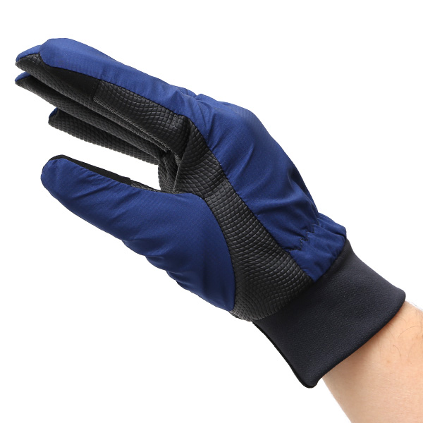  自転車 手袋 防寒 メンズ スマホ対応 サイクリング グローブ 冬用 防寒 防風 防水 おすすめ おしゃれ ブルー ネイビー 青色 ロードバイク バイク グローブ グリップ力 高機能 透湿 ナイロン ペレック(PELLEK) KURODA(クロダ)