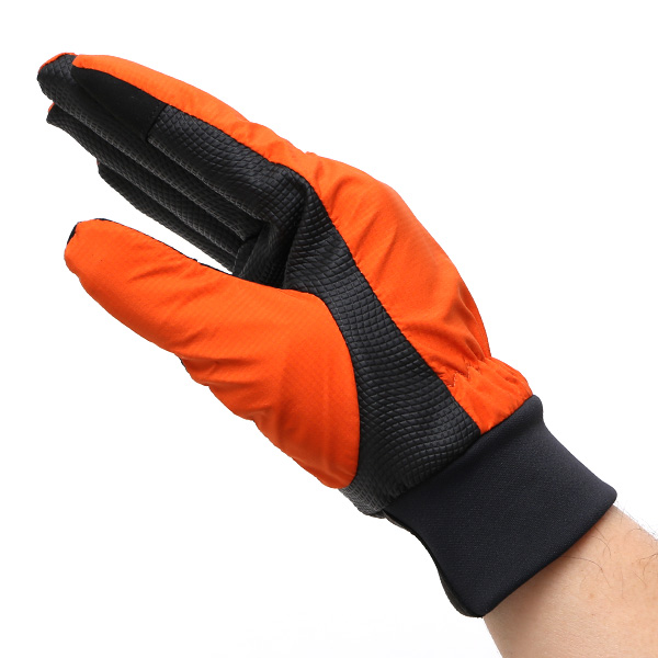  自転車 手袋 防寒 メンズ スマホ対応 サイクリング グローブ 冬用 防寒 防風 防水 おすすめ おしゃれ オレンジ 橙色 ロードバイク バイク グローブ グリップ力 高機能 透湿 ナイロン ペレック(PELLEK) KURODA(クロダ)