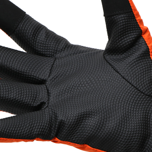  自転車 手袋 防寒 メンズ スマホ対応 サイクリング グローブ 冬用 防寒 防風 防水 おすすめ おしゃれ オレンジ 橙色 ロードバイク バイク グローブ グリップ力 高機能 透湿 ナイロン ペレック(PELLEK) KURODA(クロダ)