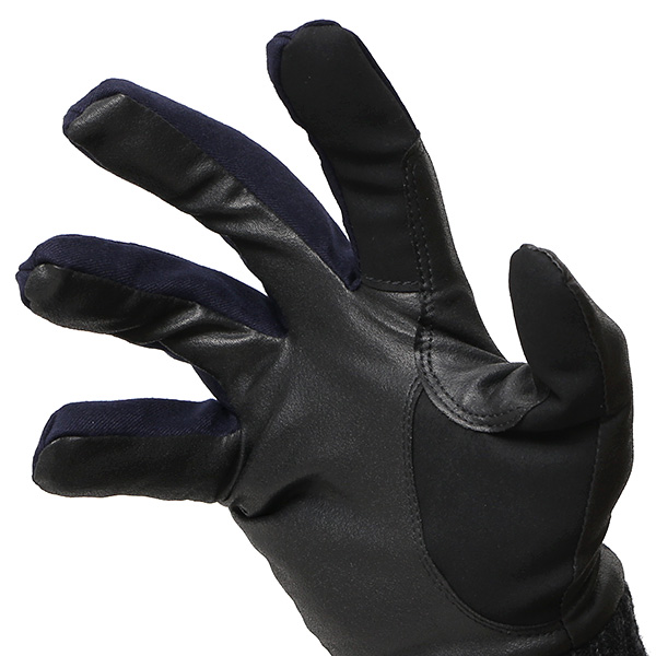  自転車 グローブ 防寒 メンズ スマホ対応 冬用 通勤 通学 手袋 スーツ生地 サイクリング ブルー ネイビー 青色 キレカジ フォーマル 手袋 防寒 防風 撥水 透湿 おすすめ おしゃれ ペレック(PELLEK) KURODA(クロダ)