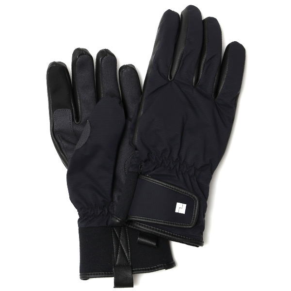 ペレック(PELLEK) ナイロン メンズ 手袋 ブラック