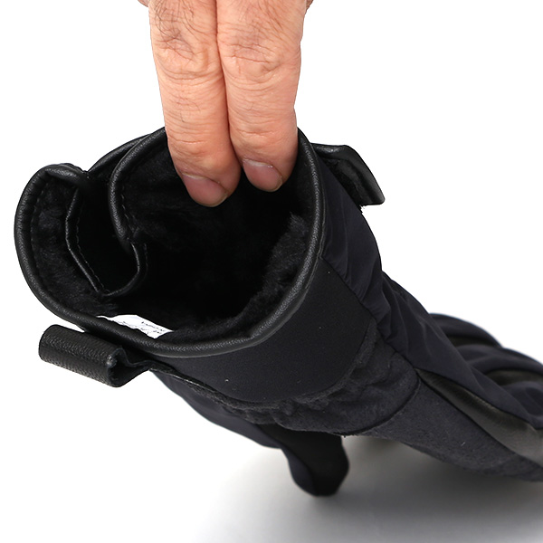  手袋 自転車 メンズ スマホ対応 防寒 温かい 防風 防水 高機能　冬用 通勤 通学 グローブ バイク ブラック 黒 黒色 サイクリング アウトドア ロードバイク 手袋 タッチパネル操作可能 ペレック(PELLEK) KURODA(クロダ)