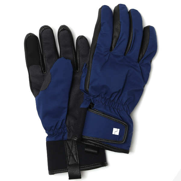ペレック(PELLEK) ナイロン メンズ 手袋 ネイビー