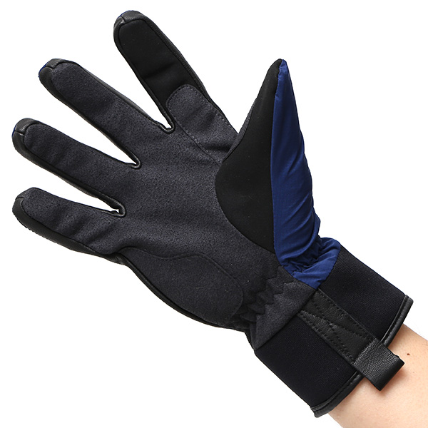  手袋 自転車 メンズ スマホ対応 防寒 温かい 防風 防水 高機能　冬用 通勤 通学 グローブ バイク ブルー ネイビー 青色 サイクリング アウトドア ロードバイク 手袋 タッチパネル操作可能 ペレック(PELLEK) KURODA(クロダ)