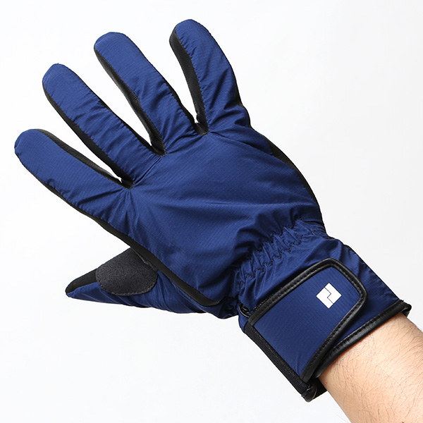  手袋 自転車 メンズ スマホ対応 防寒 温かい 防風 防水 高機能　冬用 通勤 通学 グローブ バイク ブルー ネイビー 青色 サイクリング アウトドア ロードバイク 手袋 タッチパネル操作可能 ペレック(PELLEK) KURODA(クロダ)