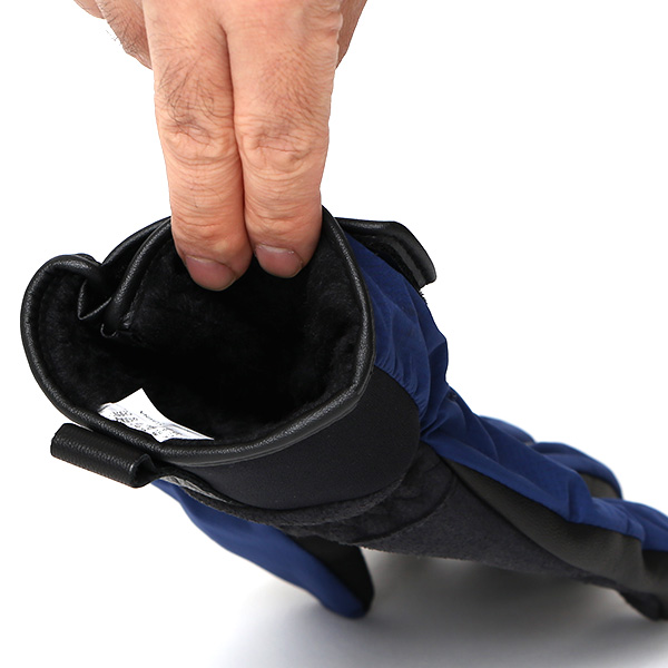  手袋 自転車 メンズ スマホ対応 防寒 温かい 防風 防水 高機能　冬用 通勤 通学 グローブ バイク ブルー ネイビー 青色 サイクリング アウトドア ロードバイク 手袋 タッチパネル操作可能 ペレック(PELLEK) KURODA(クロダ)