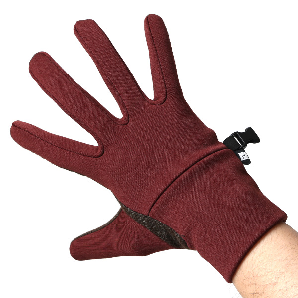  ランニング 手袋 冬 スマホ対応 防寒 メンズ レディース 男女兼用 伸縮性あり 高機能生地 温かい ワイン レッド ワイン 赤色 ジョギング ウォーキング 散歩 自転車 冬 手袋 ユニセックス ペレック(PELLEK) KURODA(クロダ)
