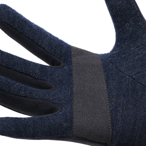  ランニング 手袋 冬 スマホ対応 防寒 メンズ レディース 男女兼用 伸縮性あり 高機能生地 温かい ブルー ネイビー 青色 ジョギング ウォーキング 散歩 自転車 冬 手袋 ユニセックス ペレック(PELLEK) KURODA(クロダ)