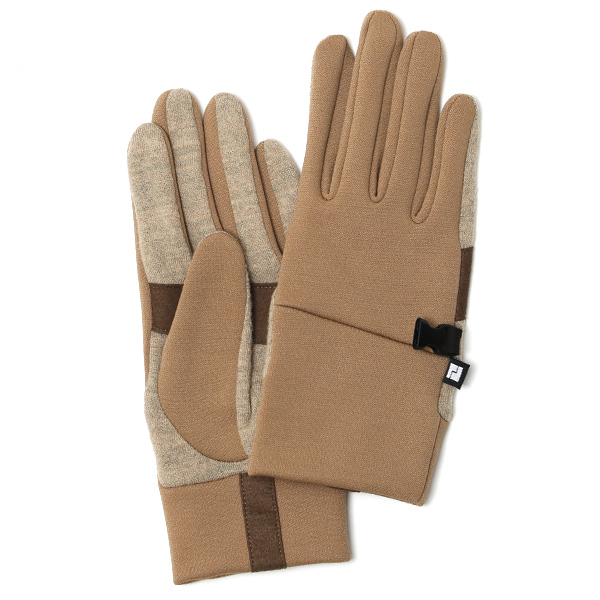 ペレック(PELLEK) ナイロン ジャージ ユニセックス 手袋 ベージュ