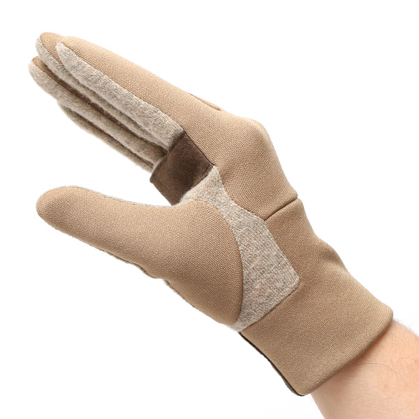  ランニング 手袋 冬 スマホ対応 防寒 メンズ レディース 男女兼用 伸縮性あり 高機能生地 温かい ベージュ 肌色 ジョギング ウォーキング 散歩 自転車 冬 手袋 ユニセックス ペレック(PELLEK) KURODA(クロダ)