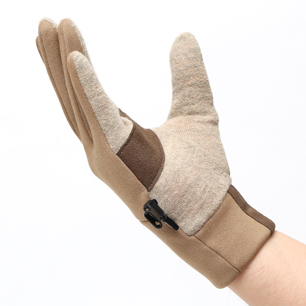  ランニング 手袋 冬 スマホ対応 防寒 メンズ レディース 男女兼用 伸縮性あり 高機能生地 温かい ベージュ 肌色 ジョギング ウォーキング 散歩 自転車 冬 手袋 ユニセックス ペレック(PELLEK) KURODA(クロダ)