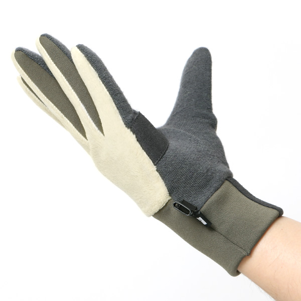  ジョギング 手袋 冬 スマホ対応 防寒 メンズ レディース 男女兼用 伸縮性あり 高機能生地 温かい ライトグレー グレー グレイ 灰色 ランニング ウォーキング 散歩 自転車 冬 手袋 ユニセックス ペレック(PELLEK) KURODA(クロダ)