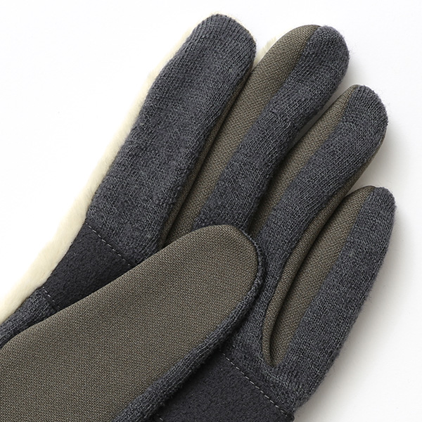  ジョギング 手袋 冬 スマホ対応 防寒 メンズ レディース 男女兼用 伸縮性あり 高機能生地 温かい ライトグレー グレー グレイ 灰色 ランニング ウォーキング 散歩 自転車 冬 手袋 ユニセックス ペレック(PELLEK) KURODA(クロダ)