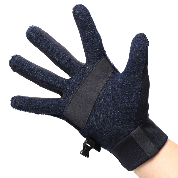  ジョギング 手袋 冬 スマホ対応 防寒 メンズ レディース 男女兼用 伸縮性あり 高機能生地 温かい ブルー ネイビー 青色 ランニング ウォーキング 散歩 自転車 冬 手袋 ユニセックス ペレック(PELLEK) KURODA(クロダ)