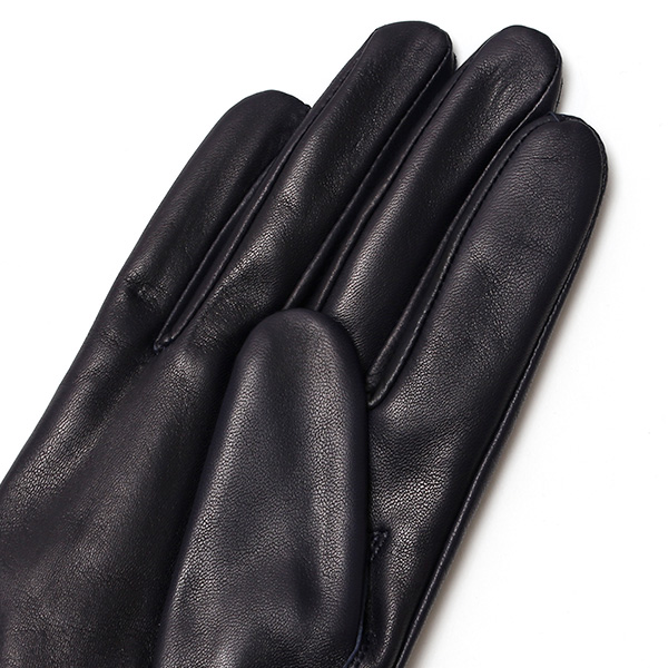  手袋 レディース 革手袋 レザー ラビットファー イタリーラム 羊革 暖かい 女性用 グローブ 皮 ブルー ネイビー 青色 嫁 妻 彼女 娘 記念日 クリスマス 誕生日 プレゼント ギフト 化粧箱 付き ブランド KURODA(クロダ)