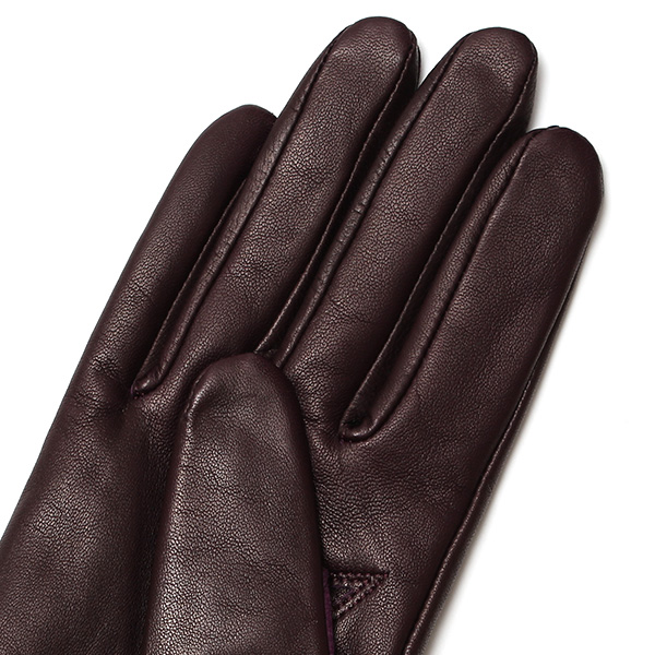  手袋 レディース 革手袋 レザー ラビットファー イタリーラム 羊革 暖かい 女性用 グローブ 皮 パープル 紫色 嫁 妻 彼女 娘 記念日 クリスマス 誕生日 プレゼント ギフト 化粧箱 付き ブランド KURODA(クロダ)