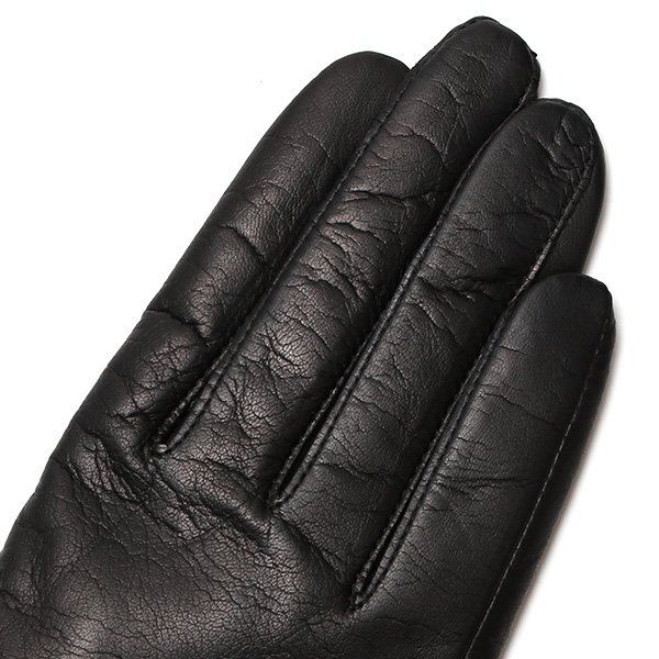  女性用 手袋 革手袋 ファー レザー レッキス ラビットファー イタリーラム 羊革 暖かい グローブ ブラック 黒 黒色 嫁 妻 彼女 娘 記念日 クリスマス 誕生日 プレゼント ギフト 化粧箱 付き ブランド KURODA(クロダ)