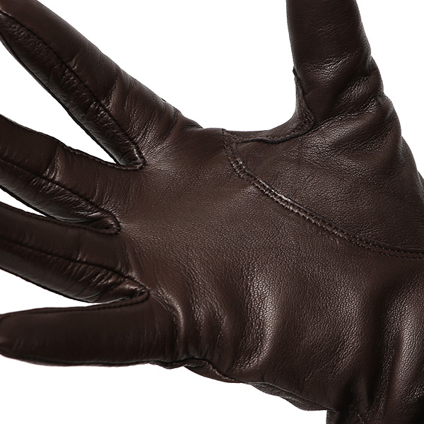  女性用 手袋 革手袋 ファー レザー レッキス ラビットファー イタリーラム 羊革 暖かい グローブ ダークブラウン ブラウン 茶 茶色 嫁 妻 彼女 娘 記念日 クリスマス 誕生日 プレゼント ギフト 化粧箱 付き ブランド KURODA(クロダ)