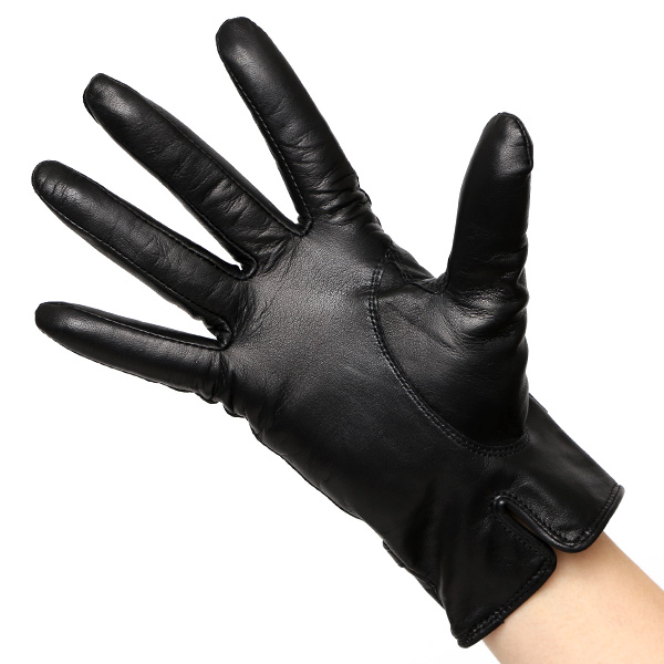  手袋 レディース 本革 カシミア100％ 裏地 ブランド イタリーラム 化粧箱 付き 女性 レザー 皮 グローブ ブラック 黒 黒色 暖かい カシミヤ 100％ 防寒 保温 防風 冬 ビジネス 婦人用 皮 手袋 ブランド KURODA(クロダ)