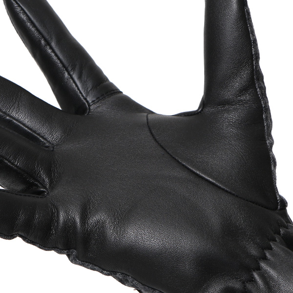  カノニコ社 イタリア製 スーツ生地 手袋 メンズ 本革 男性 ブランド グレー グレイ 灰色 ビジネス フォーマル 仕事 スーツ 営業 手袋 落ち着いた デザイン ギフト オシャレ