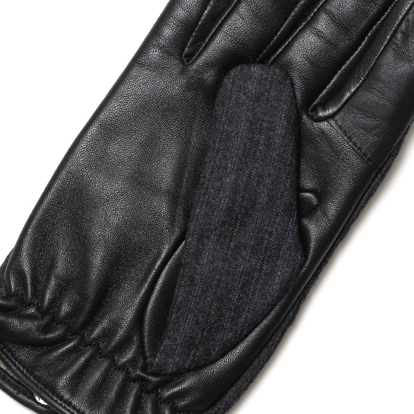  カノニコ社 イタリア製 スーツ生地 手袋 メンズ 本革 男性 ブランド グレー グレイ 灰色 ビジネス フォーマル 仕事 スーツ 営業 手袋 落ち着いた デザイン ギフト オシャレ